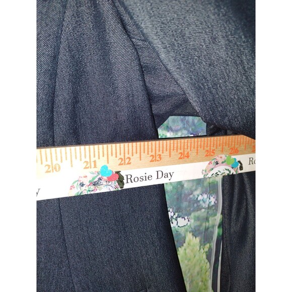 Kasper Blazer Womens 18 Lined Single Breated Crest Buttons, Stitching Detailing - Picture 10 of 11